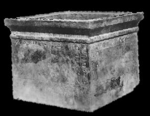The canopic chest of Hatshepsut, in which were 



stored her vital organs
